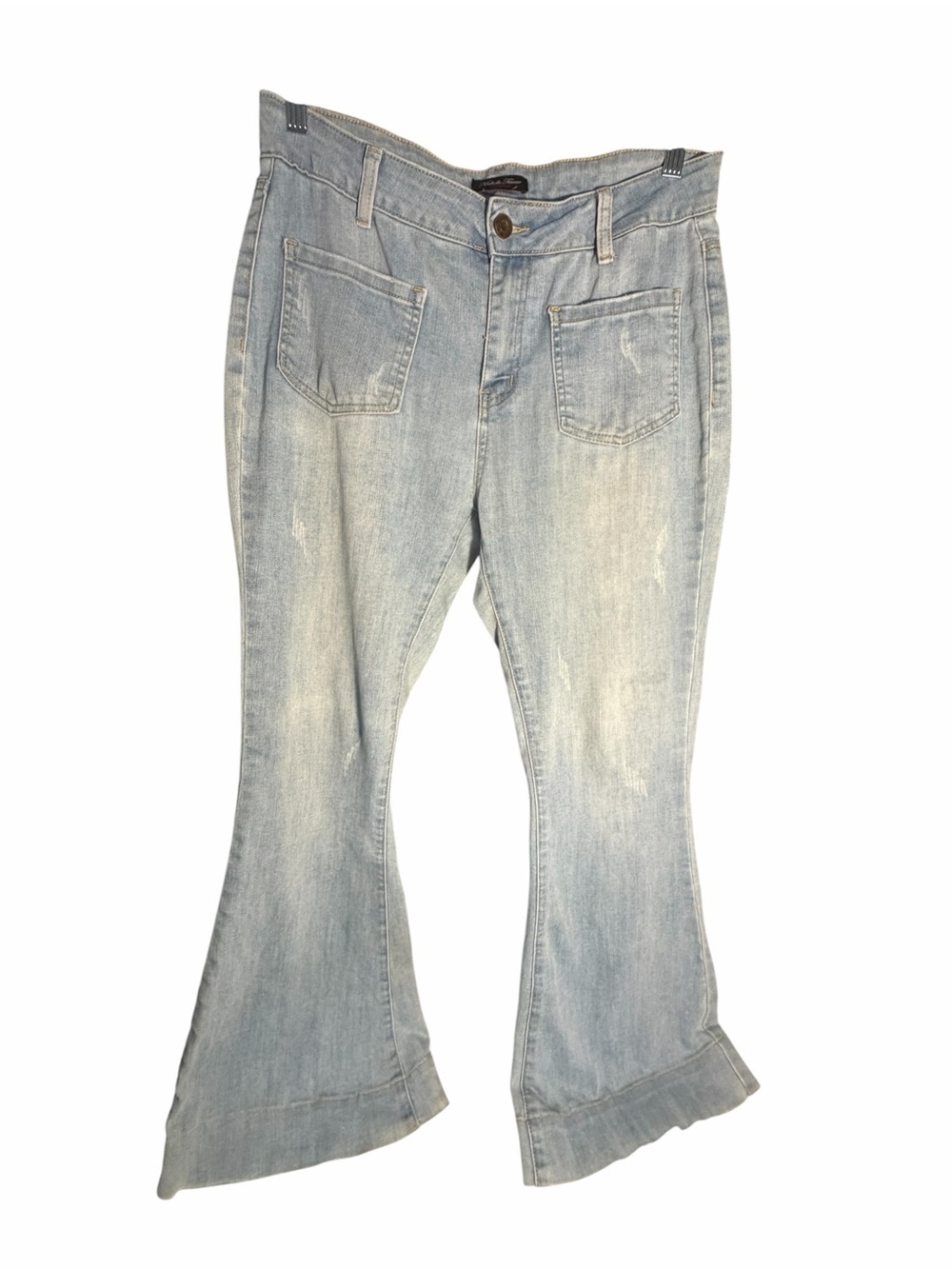Michele Ferrar Light Wash Women's Flared Jeans Sz 7